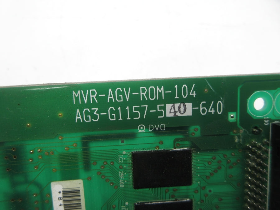 CIRCUIT BOARD MVR-AGV-ROM-104 AG3-G1157-540-640 NSNP