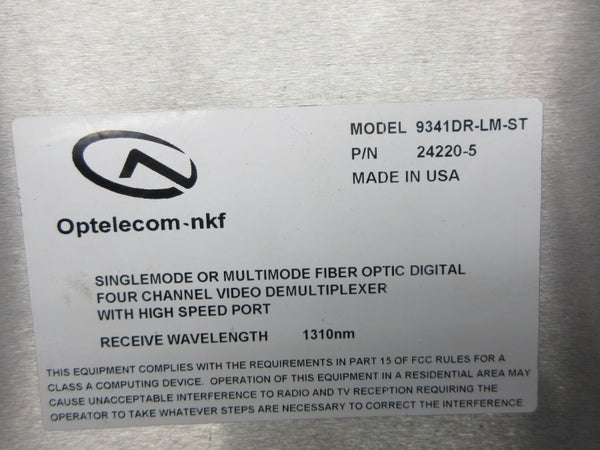 OPTELECOM 9341DR-LM-ST NSNP