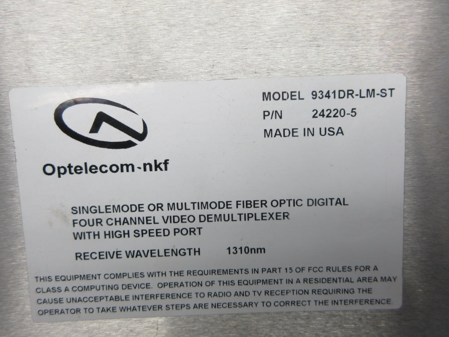 OPTELECOM 9341DR-LM-ST NSNP