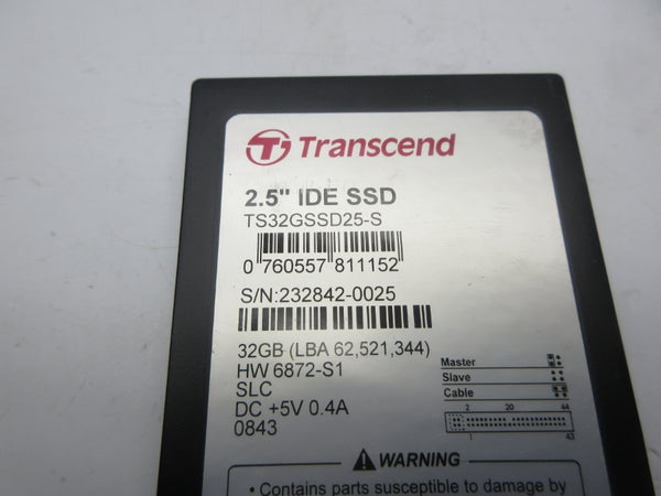 TRANSCEND TS32GSSD25-S 5V 0.4A NSNP