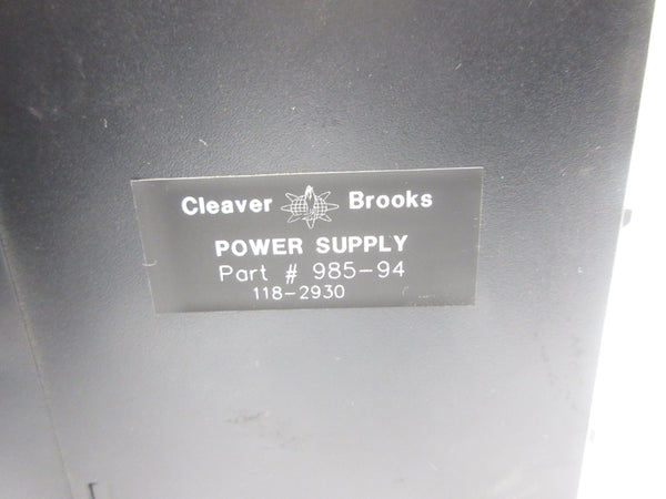 CLEAVER BROOKS 985-94 NSNP