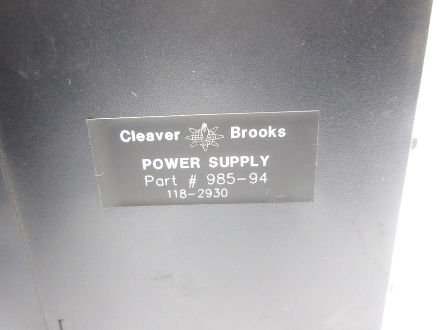 CLEAVER BROOKS 985-94 NSNP