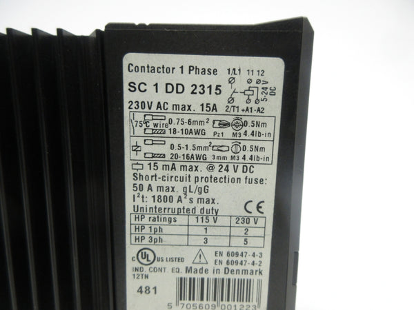 P-LINE SC1DD2315 230VAC 15A NSNP