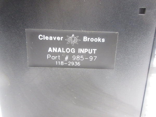 CLEAVER BROOKS 985-97 (NO DOOR) NSNP