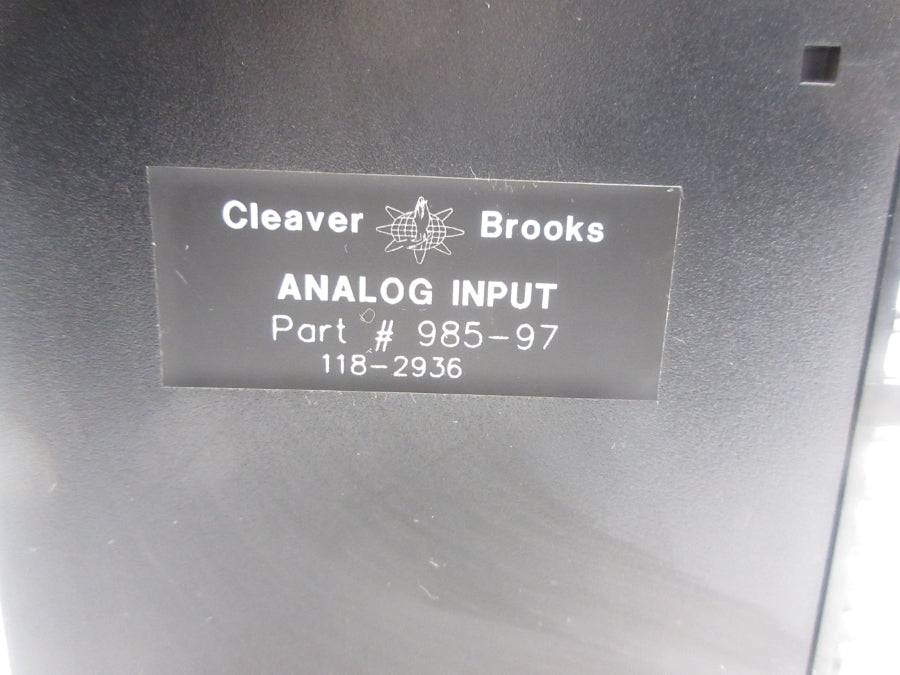 CLEAVER BROOKS 985-97 (NO DOOR) NSNP