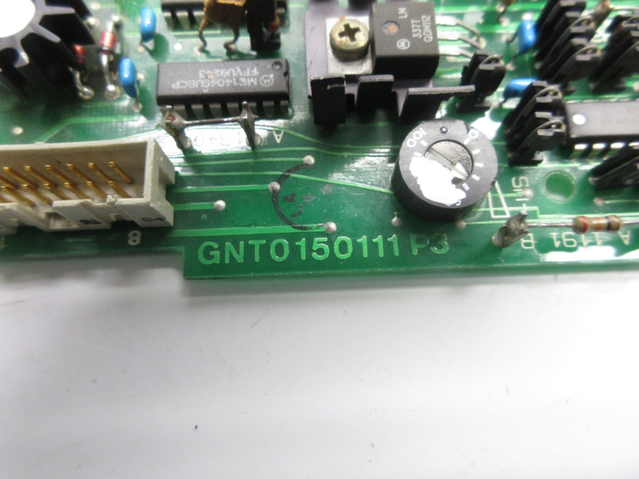 CIRCUIT BOARD GNT0150111P3 UNMP