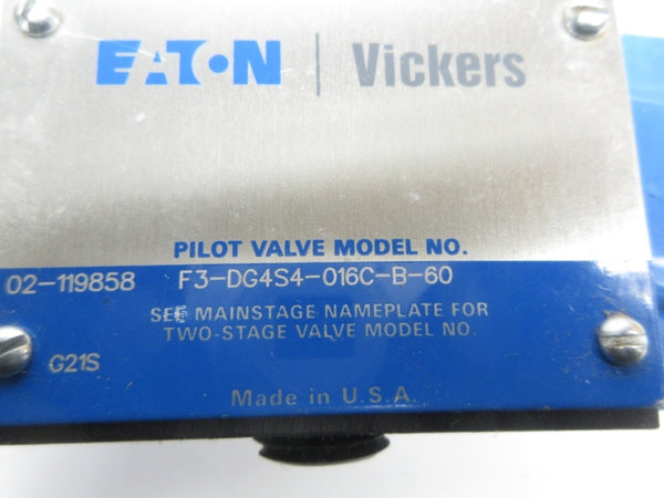 EATON F3-DG4S4-016C-B-60 02-119858 110/120V .85/.69A NSNP