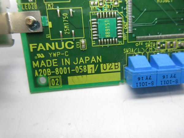 FANUC A20B-8001-0581/02B UNMP