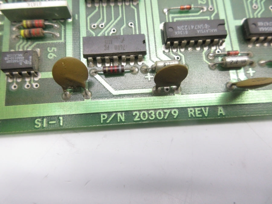 CIRCUIT BOARD 203079 REV. A UNMP