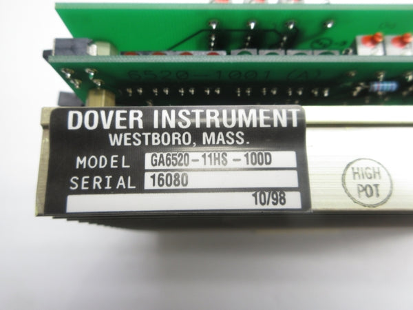 DOVER INSTRUMENT GA6520-11HS-100D UNMP