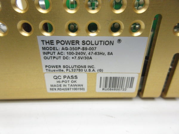 THE POWER SOLUTION AG-350P-S9-007 100-240V 8A NSNP