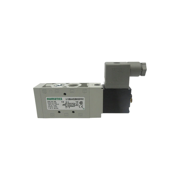 NUMATICS L12BA452B026Y61 24VDC 14.5-120PSI NSNP