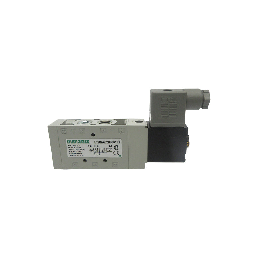 NUMATICS L12BA452B026Y61 24VDC 14.5-120PSI NSNP
