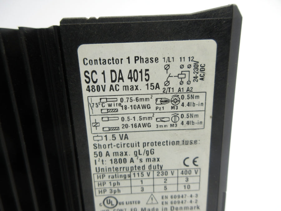 IC P-LINE SC1DA4015 480VAC 15A NSNP