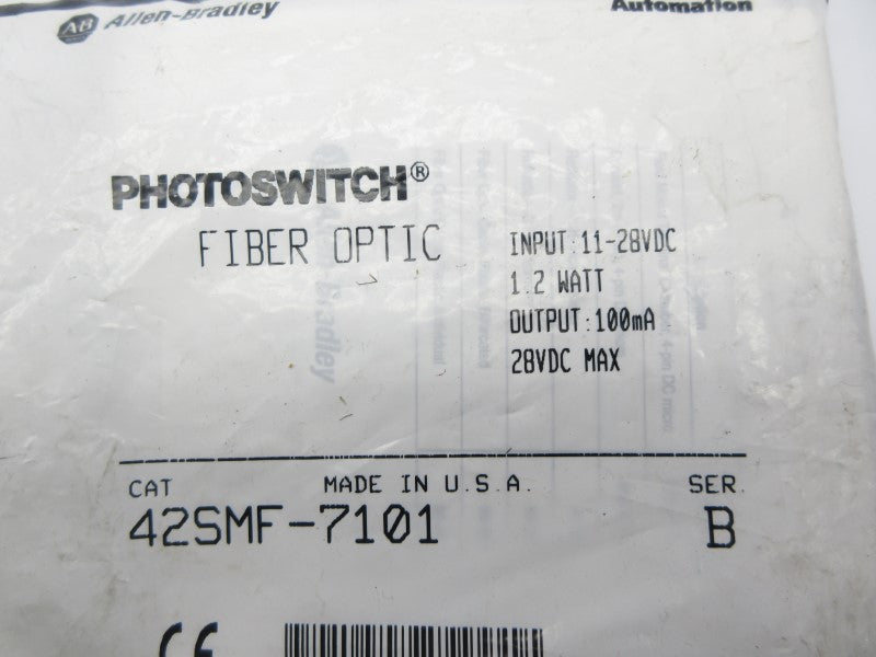 ALLEN BRADLEY 42SMF-7101 SER. B 11-28VDC NSMP