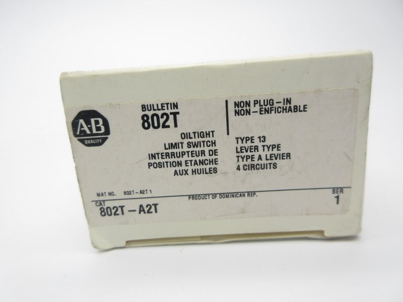 ALLEN BRADLEY 802T-A2T SER. 1 (WH) NSMP