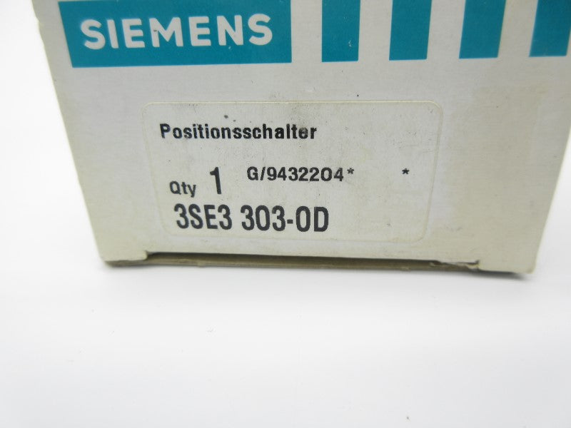 SIEMENS 3SE3303-0D 220V 6A NSMP