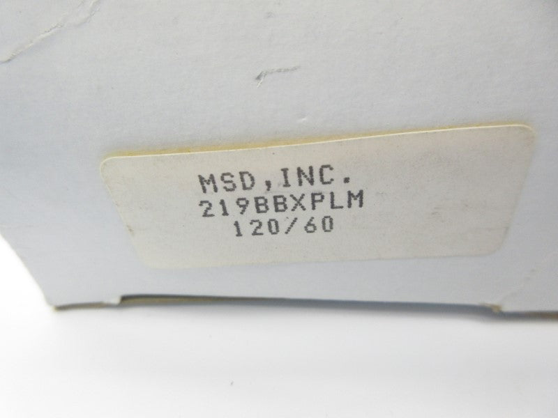 MSD 219BBXPLM 110/120V NSMP