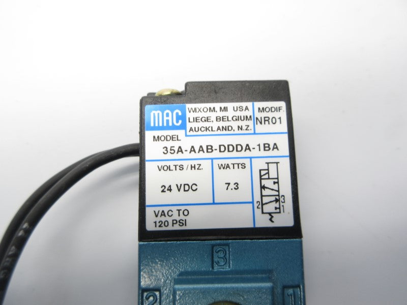 MAC 35A-AAB-DDDA-1BA 24VDC 120PSI NSNP