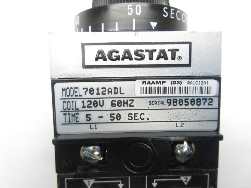 AGASTAT 7012ADL 120V 5-50S NSNP