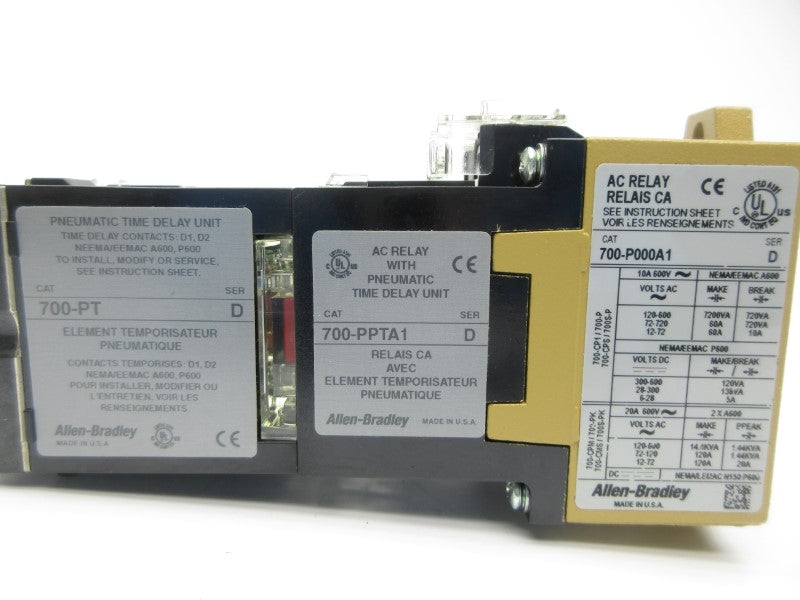 ALLEN BRADLEY 700-P000A1 SER. D 110/115-120V 60A NSNP