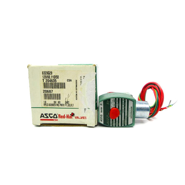 ASCO 8320G29 110/120V 100PSI 1/8" NSMP