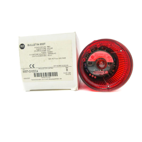 ALLEN BRADLEY 855T-G10DC4 SER. B 120VAC (WH) NSMP