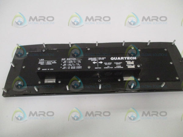 QUARTECH IKB-1041 PANEL MOUNT KEYBOARD UNMP