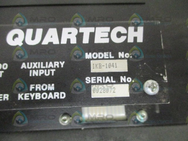 QUARTECH IKB-1041 PANEL MOUNT KEYBOARD UNMP