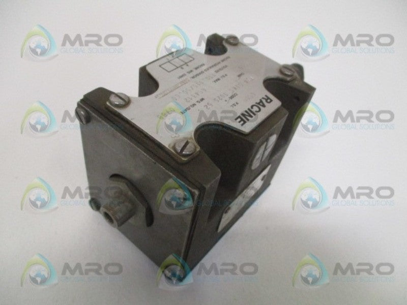 RACINE FD4DTKS102S52 HYDRUALIC SOLENOID VALVE UNMP