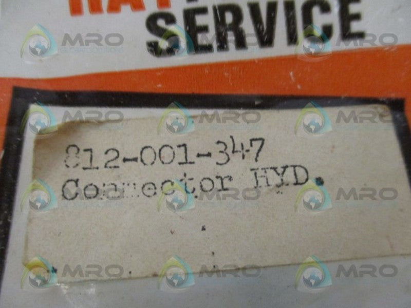 RAYMOND 812-001-347 CONNECTOR HYD (PKG OF 2) NSMP
