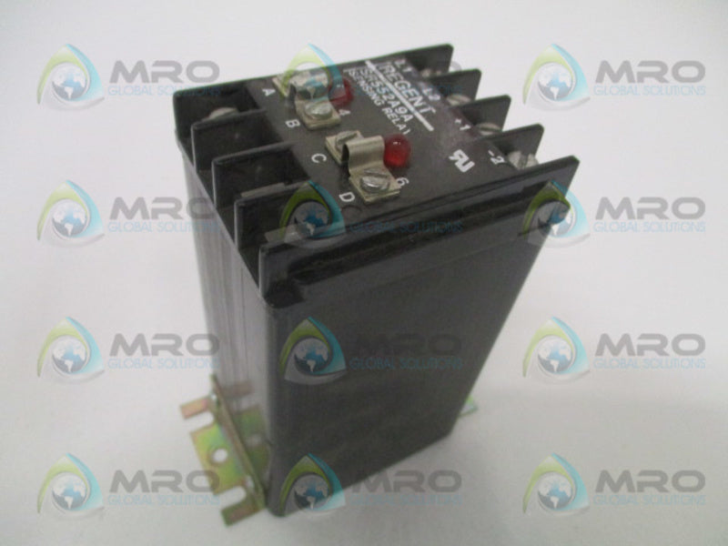 REGENT CONTROLS SR552A9A ALL SOLID STATE SENSING RELAY 120V UNMP