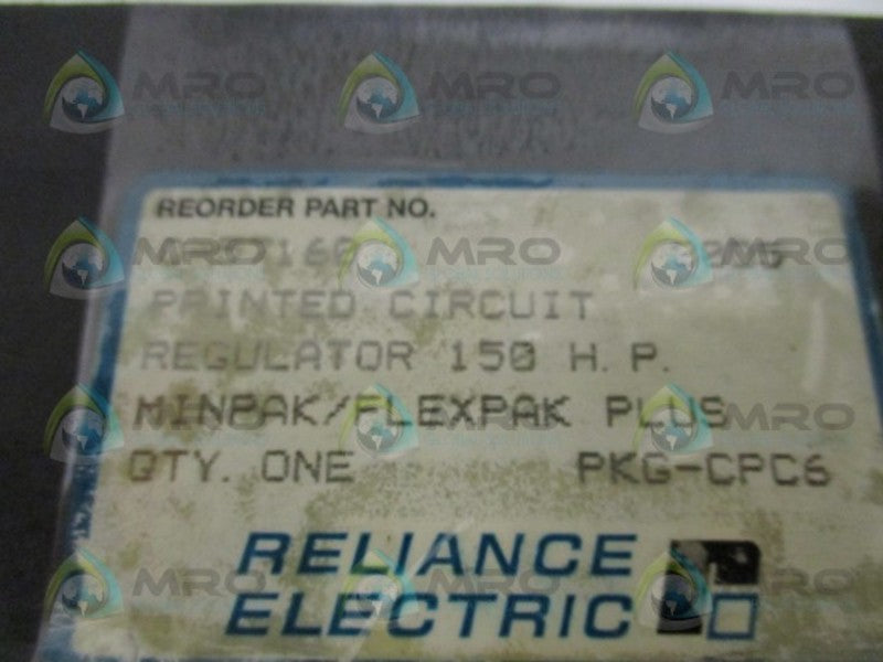 RELIANCE ELECTRIC 0-57160-L REGULATOR BOARD NSMP