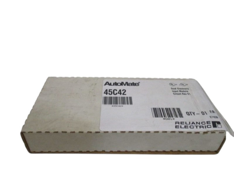 RELIANCE ELECTRIC AUTOMATE 45C42 DUAL ELECTRONIC INPUT MODULE NSMP