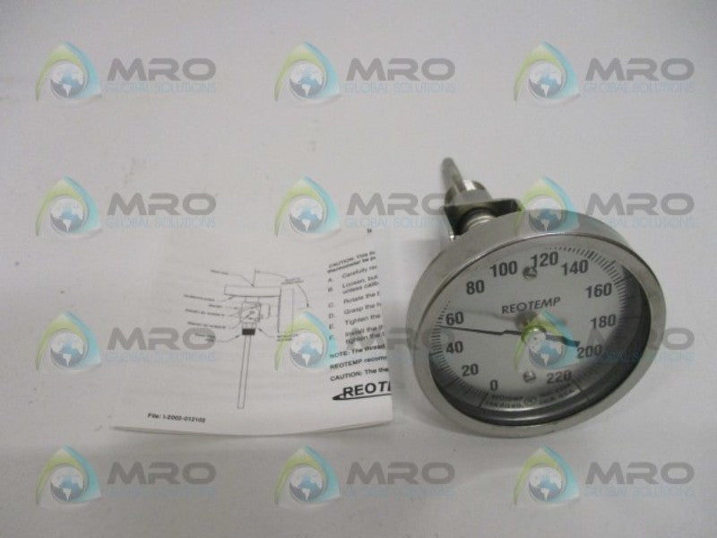REOTEMP LL/02/01/F45  0-220F 2-1/2" NSMP