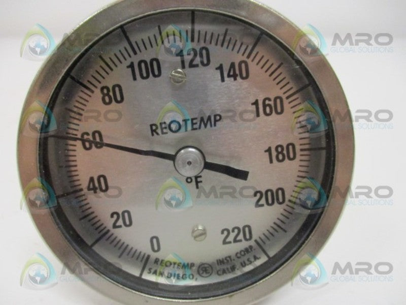REOTEMP LL/02/01/F45  0-220F 2-1/2" NSMP