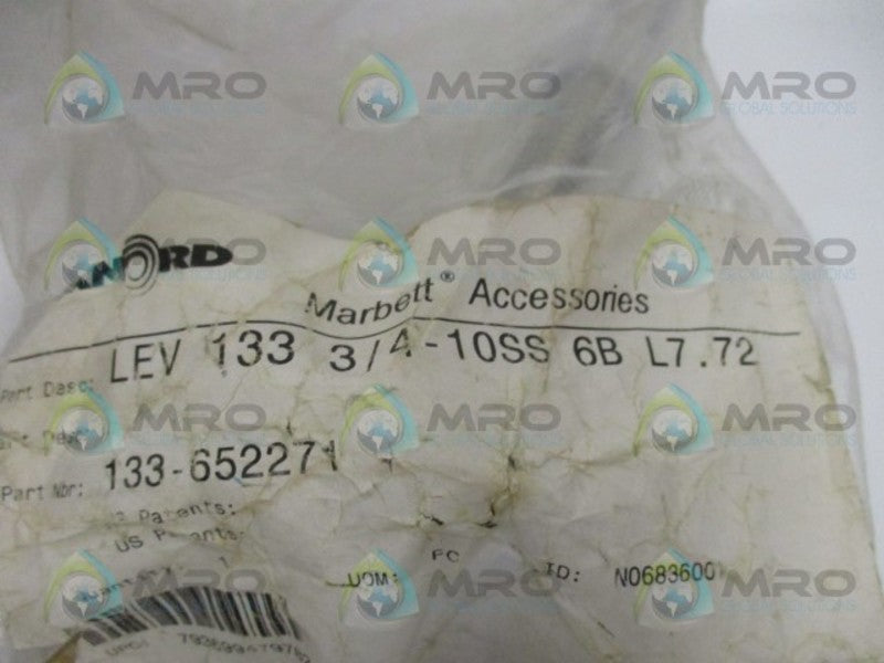 REXNORD 133-652271 LEV 133 3/4-10SS 6B L7.72  NSMP