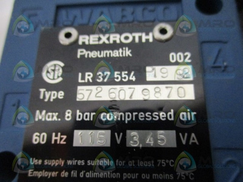 REXROTH 5726079870 5428440270 PNEUMATIC VALVE NSNP