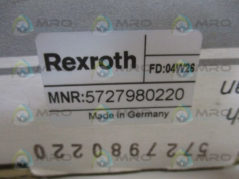 REXROTH 5727980220 SOLENOID VALVE NSMP