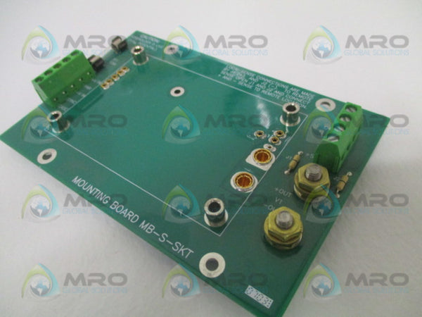 RO ASSOCIATES MB-S-SKT MOUTING BOARD UNMP