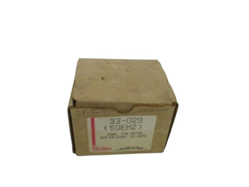ROBERTSHAW 33-029 50EM2 FAN MOTOR 1550 RPM NSMP