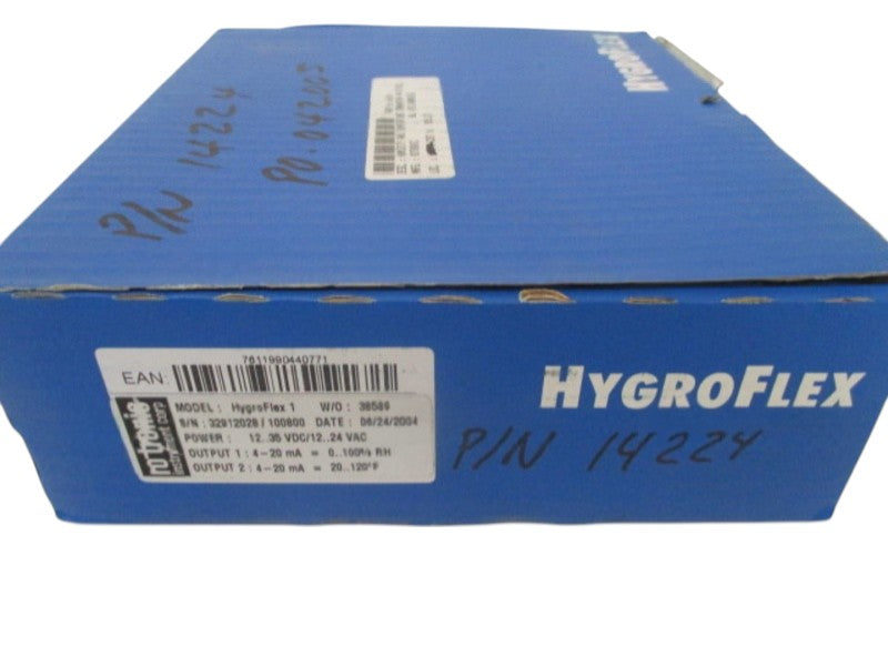 ROTRONIC INSTRUMENT HygroFlex1 HUMIDITY TRANSMITTER NSMP