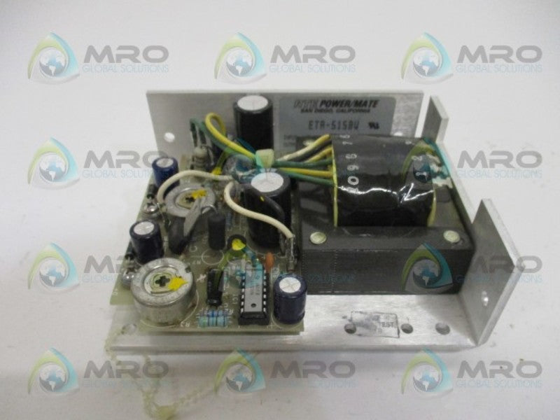 RTE POWER/MATE ETA-515BV REGULATED POWER SUPPLY NSNP