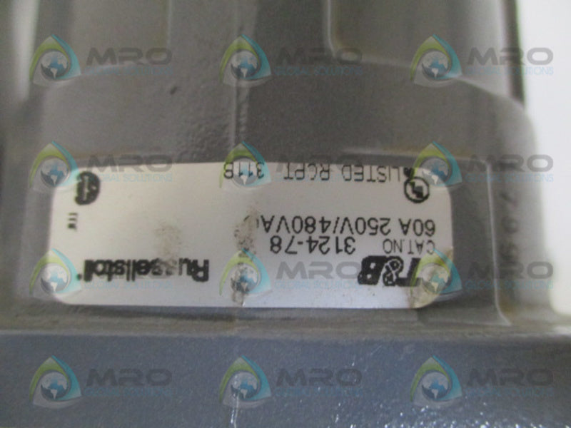 THOMAS & BETTS 3124-78 RECEPTACLE (AS PICTURED) NSMP