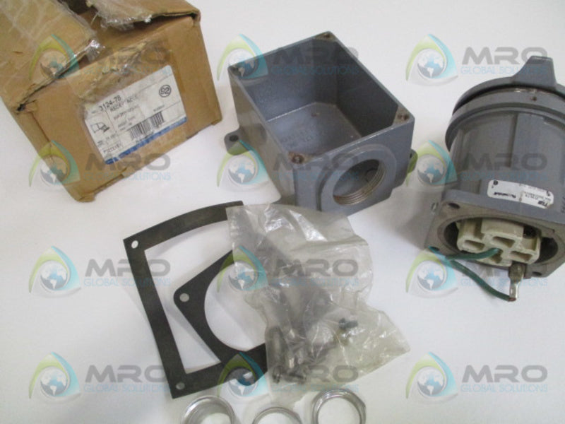 THOMAS & BETTS 3124-78 RECEPTACLE (AS PICTURED) NSMP