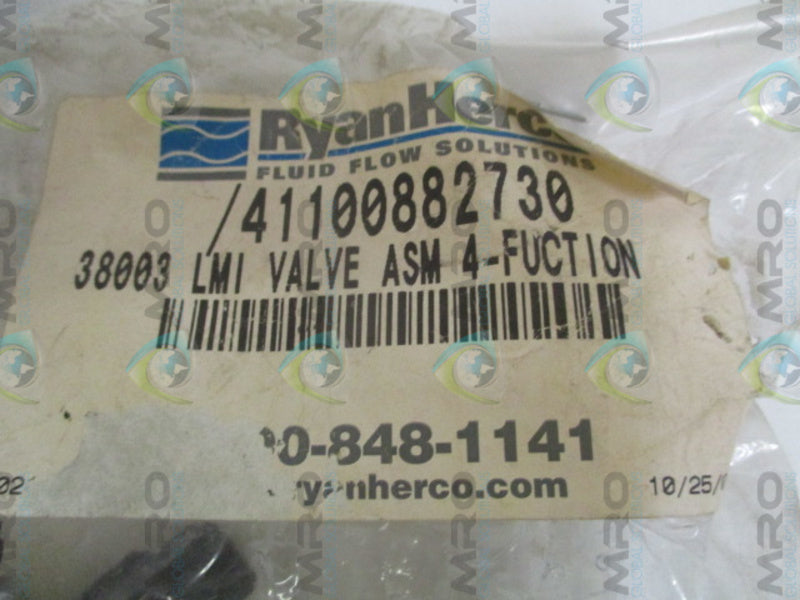 RYAN HERCO 41100882730 VALVE ASSEMBLY NSMP