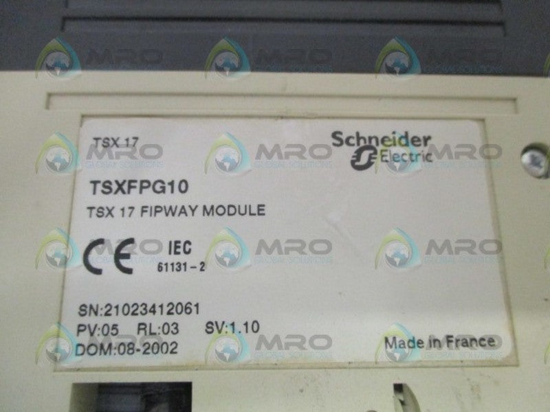 SCHNEIDER TSXFPG10 FIPWAY MODULE (AS PICTURED) UNMP
