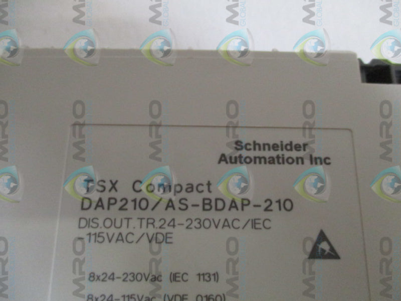 SCHNEIDER AEG TSX COMPACT DAP210/AS-BDAP-210 OUTPUT MODULE NSMP