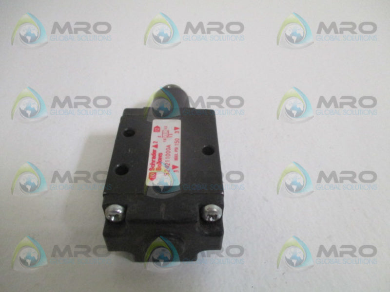SCHRADER BELLOWS 524211000A MANUAL AIR CONTROL VALVE UNMP