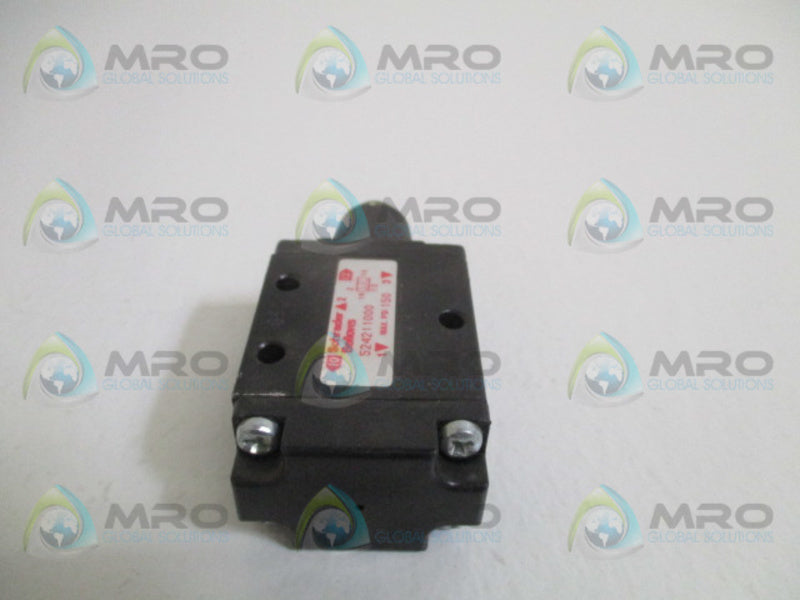 SCHRADER BELLOWS 524211000 MANUAL AIR CONTROL VALVE (AS PICTURED) UNMP